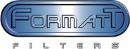 Format Logo: Manufacturer of glass and resin filters.